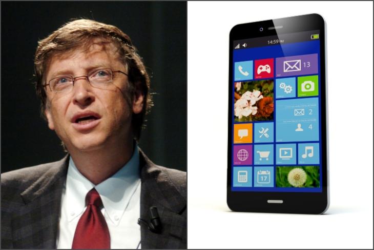 Microsoft failed mobileos Bill Gates