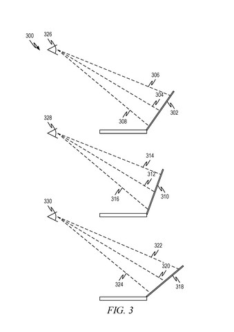 Microsoft patent for device with automatic display adjustment 