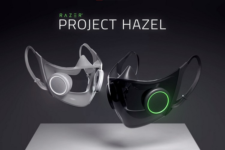 Razer project hazel mask with RGB and voice projection