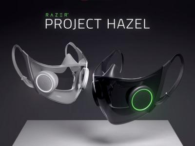 Razer project hazel mask with RGB and voice projection
