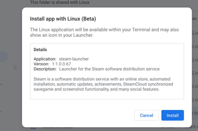 Установите и играйте в игры Steam на Chromebook