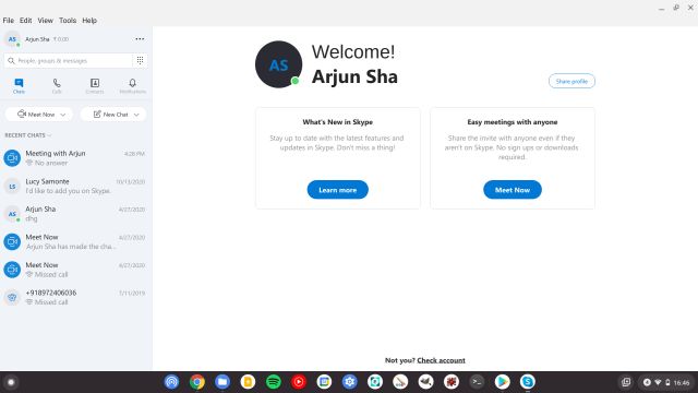 How To Get Skype For Chromebook Working 3 Working Methods Beebom