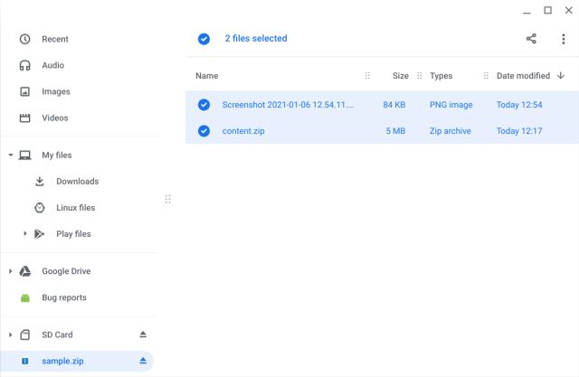 How to Extract ZIP Files in Chromebook - Explained | Beebom