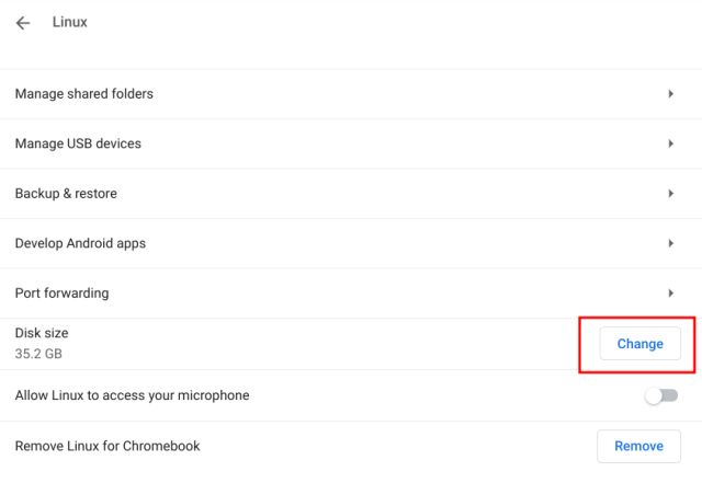 Remove Linux From Chrome Os