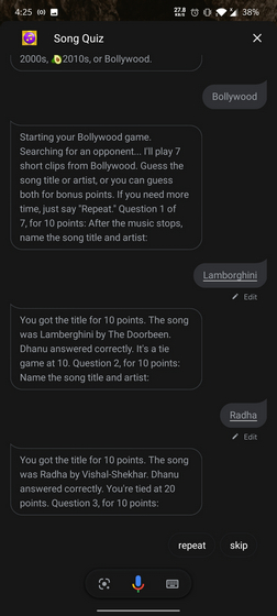 Songs Quiz