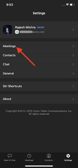 How to Sync Zoom Meetings with iPhone and iPad Calendars - 74