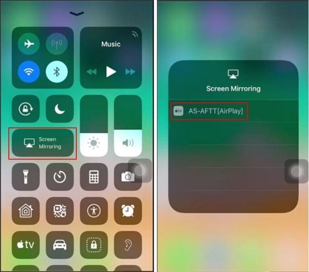 screen cast from iphone to fire tv