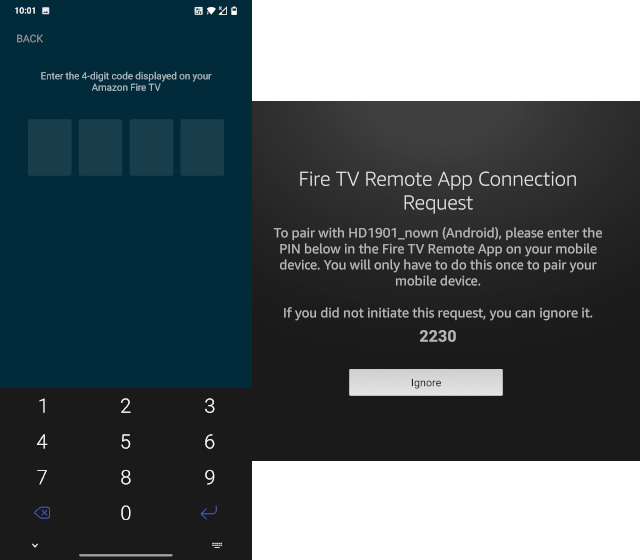 How to Connect on your TV using a Code