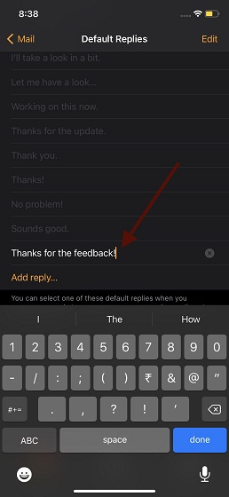 How to Customize Default Mail and Message Replies on Apple Watch - 91