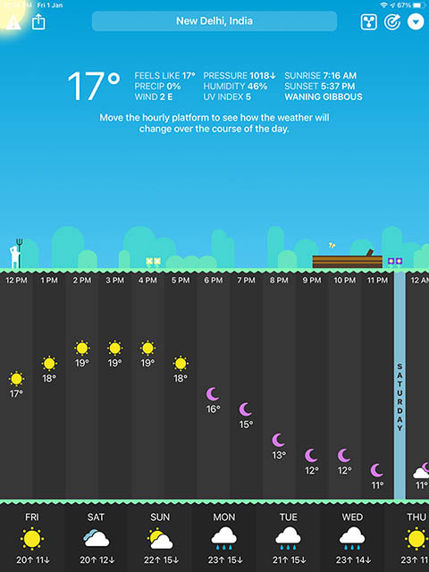 carrot weather vs dark sky