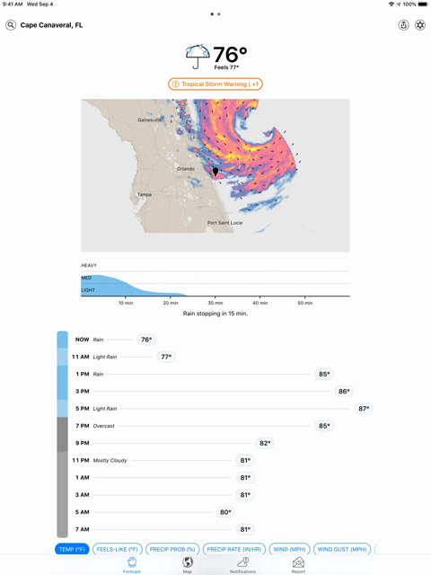 7 Best Weather Apps for iPad to Use in 2021 [Free and Paid] | Beebom