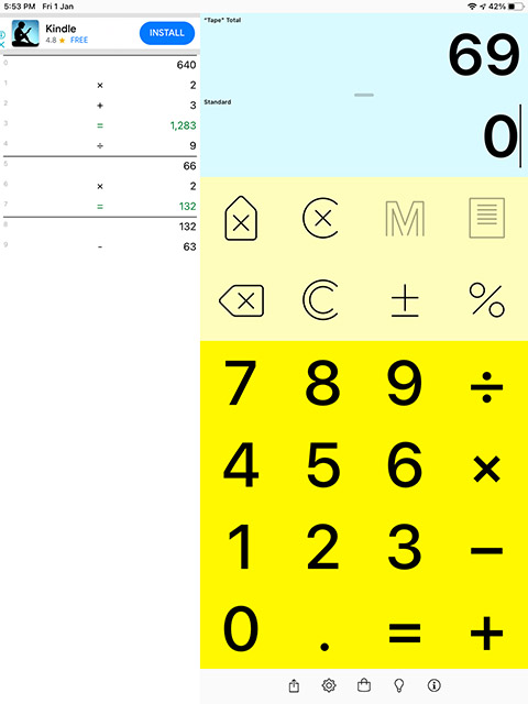 digits ipad calculator app