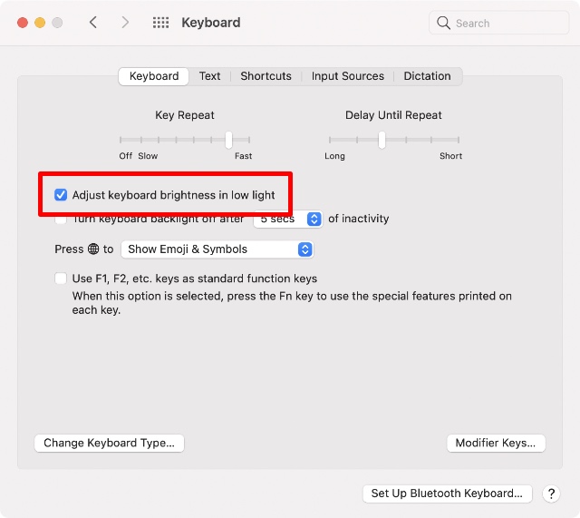 How to Adjust Keyboard Brightness in M1 MacBook Beebom