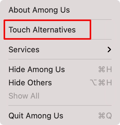 enable touch alternatives mac