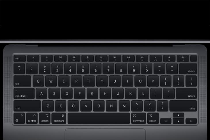 how adjust keyboard brightness m1 macbook air pro