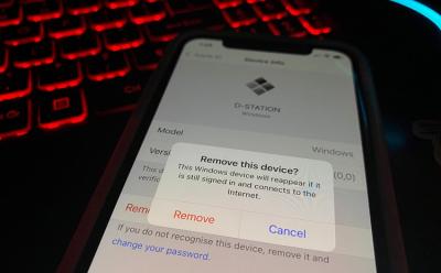 how to remove trusted device from apple id ios