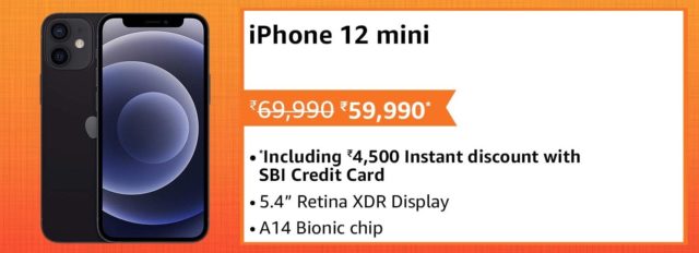 Apple iPhone 12 Mini available at Rs 21,999 on Flipkart after a Rs 37,901  discount, check details