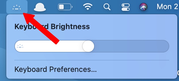adjust brightness mac without keyboard