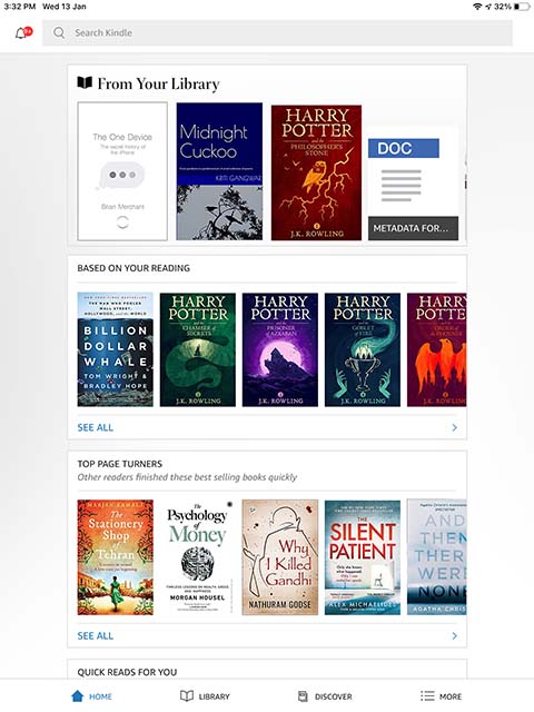 kindle app for ios 9