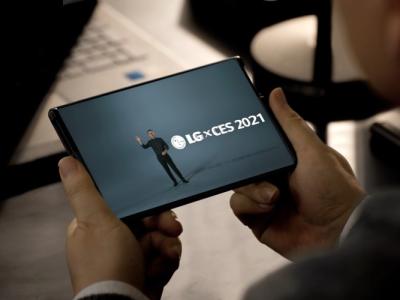 lg rollable phone shown off at CES 2021
