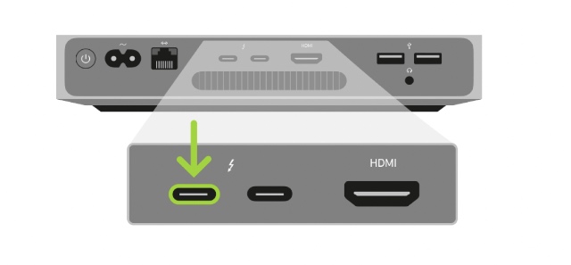 подготовить Mac mini для восстановления dfu