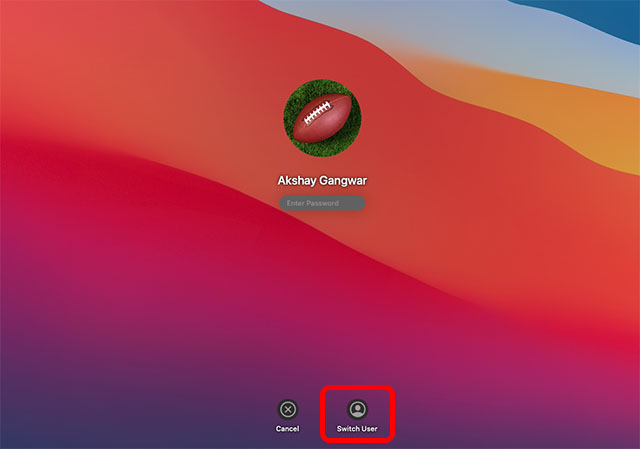 change login screen for mac