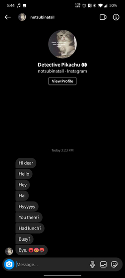 Débloqué Insta Dm