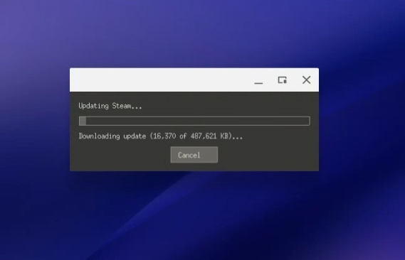 update steam on chromebook