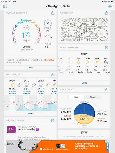 underground weather app for mac