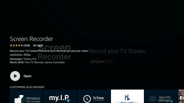 Enregistrez L'Écran Sur Fire Tv Stick (2021)