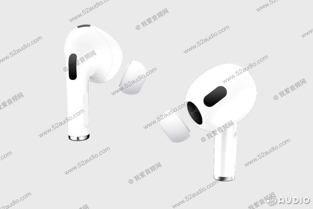 Leaked Images Show AirPods 3 with AirPods Pro like Design - 54