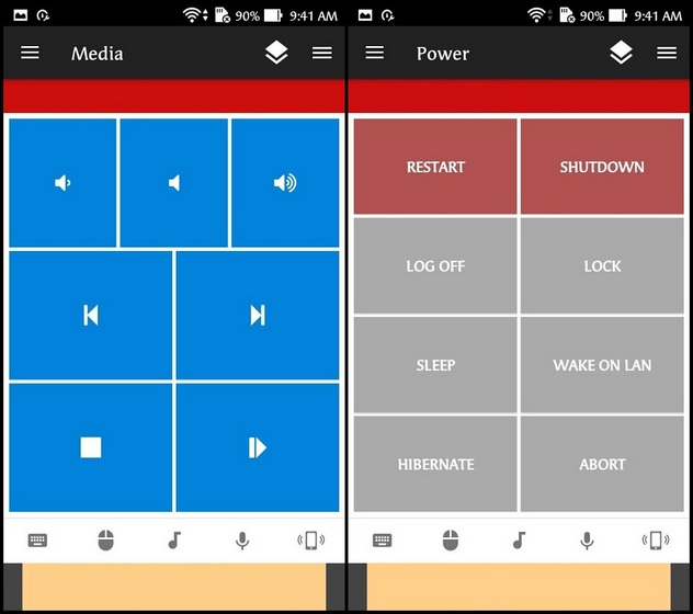 Unified Remote Best Apps to Control Windows PC With Android Device
