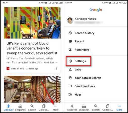 Ok Google Ouvre Les Paramètres De L'assistant