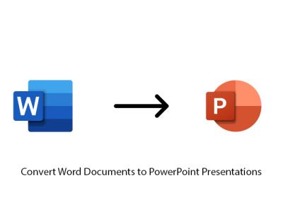 Convert Word Documents to PowerPoint Presentations