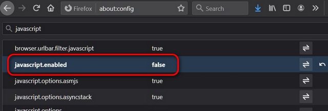 Configuración de Mozilla Firefox