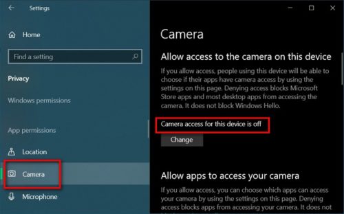 How to Enable or Disable Camera, Microphone in Windows 10 | Beebom