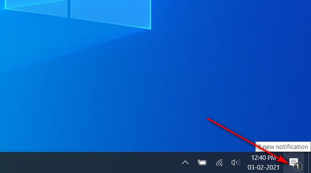 Ignorer Les Notifications Du Centre D'Action Windows 10