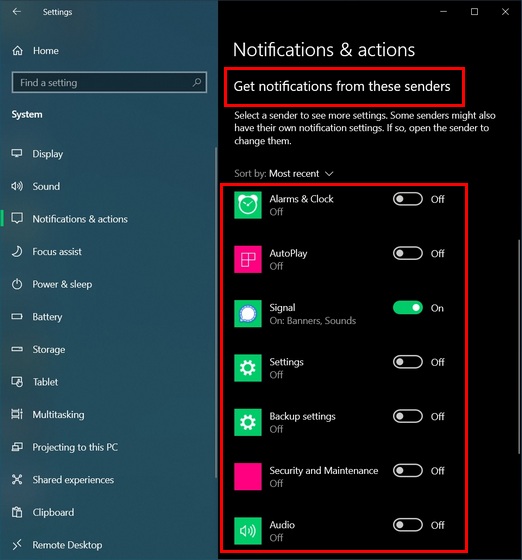 How to Disable Notifications in Windows 10 [Guide] Beebom