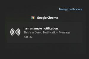 How to Restore Google Chrome’s Native Notification on Windows 10