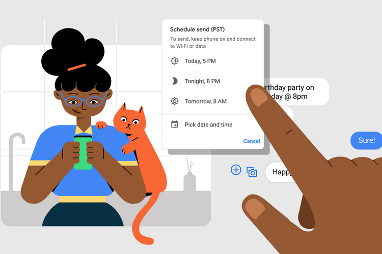 Android でテキスト メッセージをスケジュールする方法