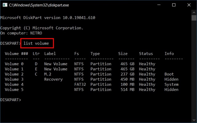 how to set a partition as active via cmd for windows 10