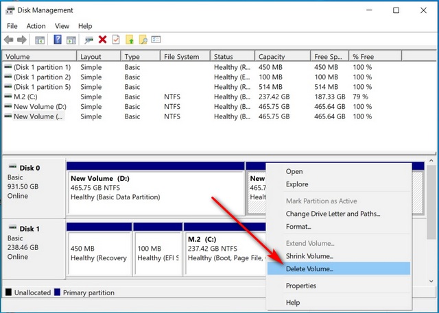 disk management