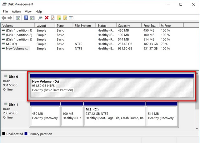 Combine Hard Disk Partitions