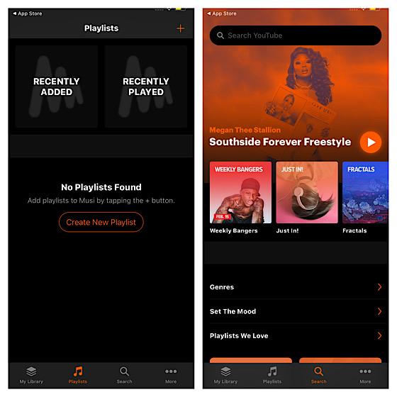 loop music youtube musi app