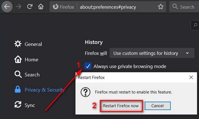 How to Always Open Chrome Firefox Edge in Incognito Mode - 80