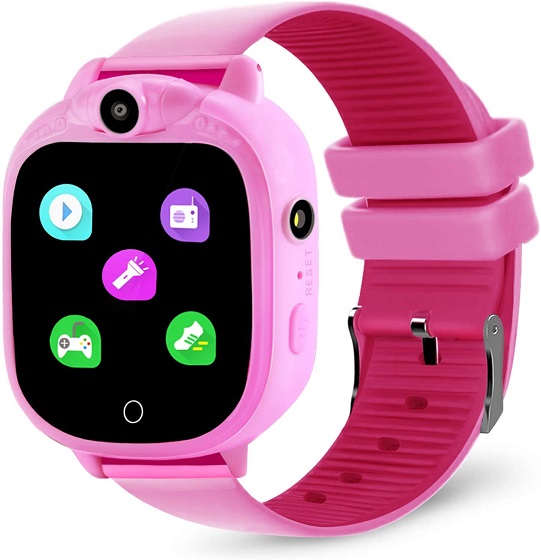 Prograce Kids Smart Watch with 90°Rotatable Camera Smartwatch