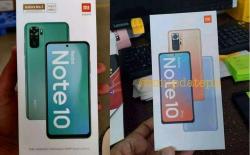 Redmi Note 10 retail box reveals design and specs