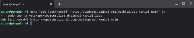 Install Signal on a Chromebook (2021)
