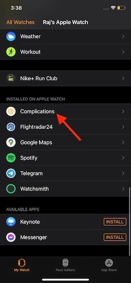 Select apps to delete