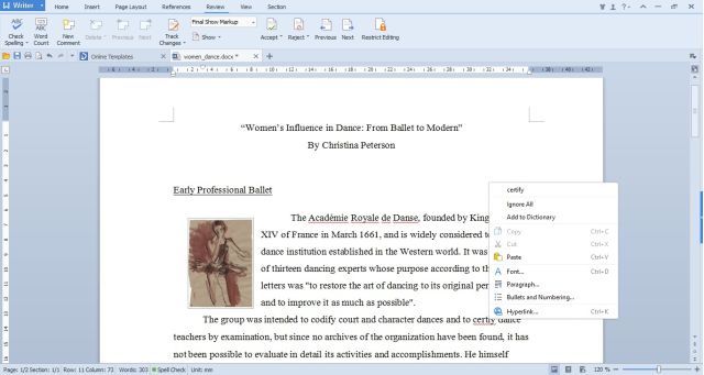 wps office Best Free Word Processors (2021)